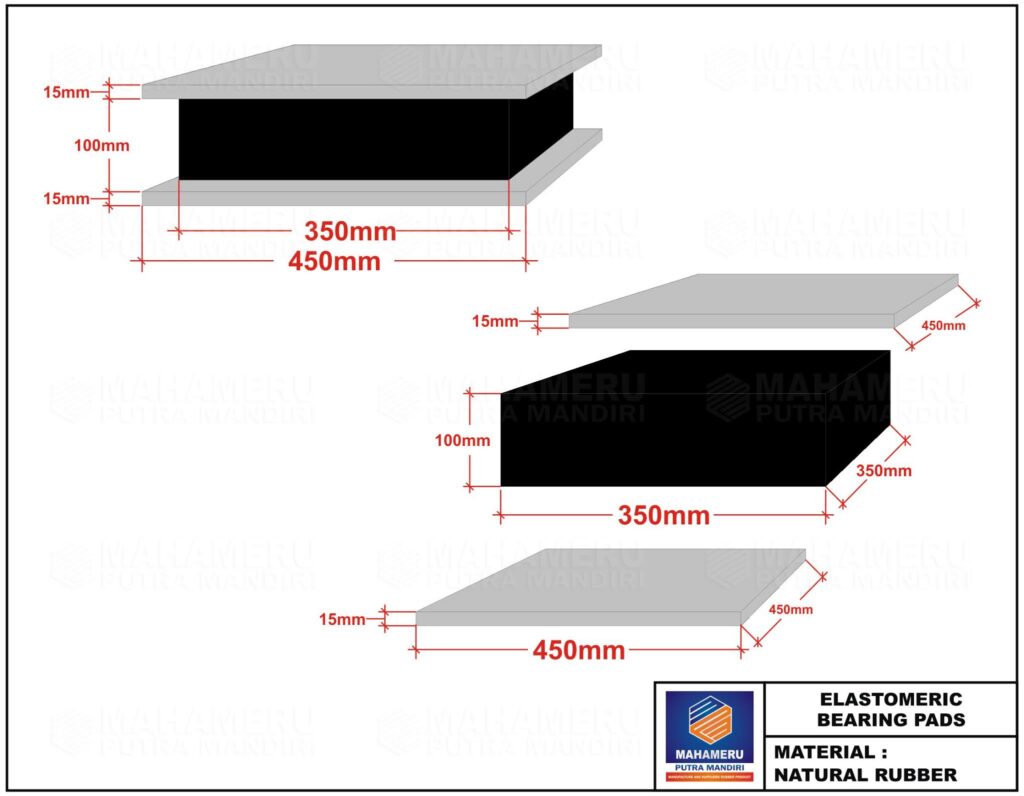 spesifikasi elastomer bearing pad | MPM Perkasa