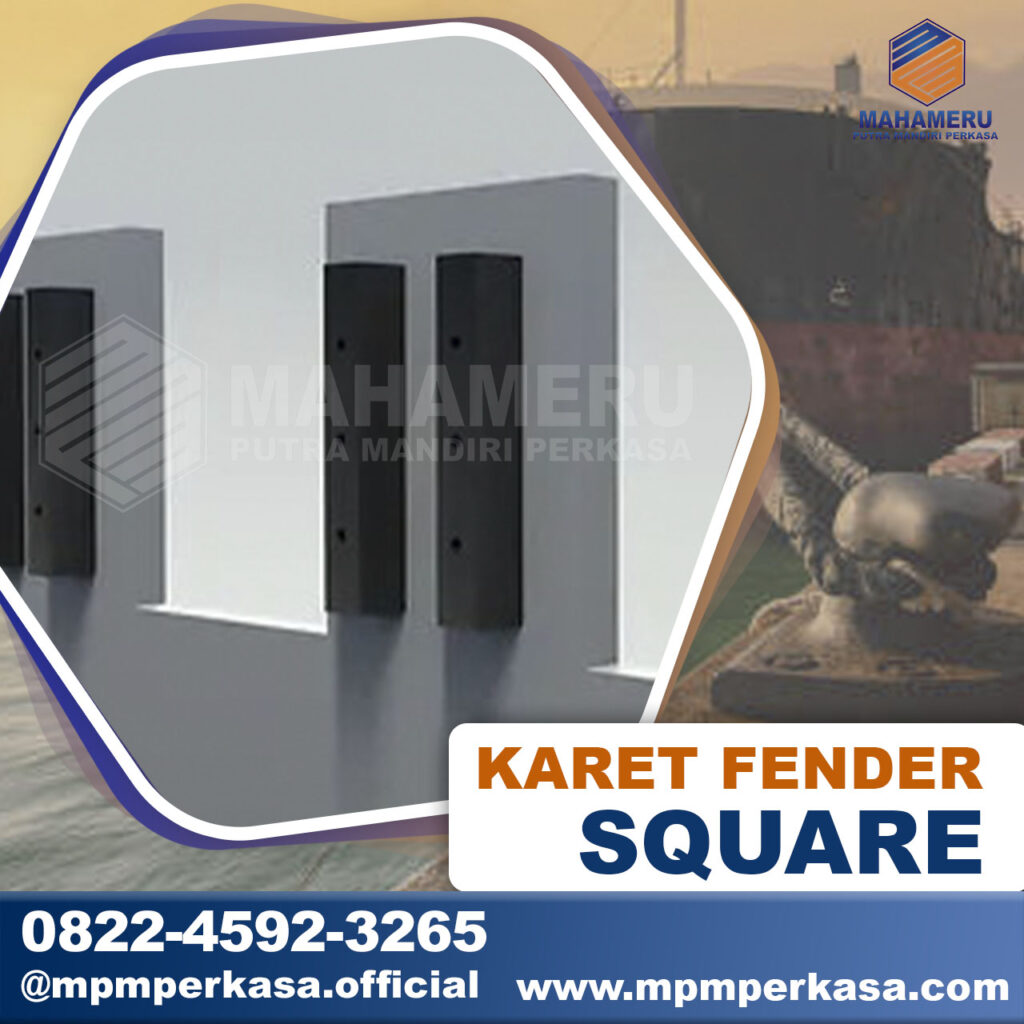 Karet Fender Square | MPM Perkasa