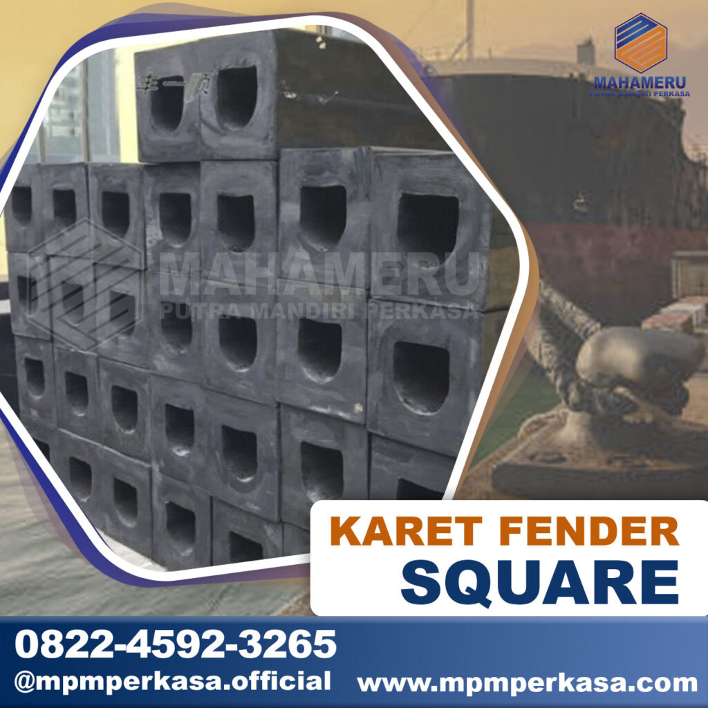 Karet Fender Square | MPM Perkasa