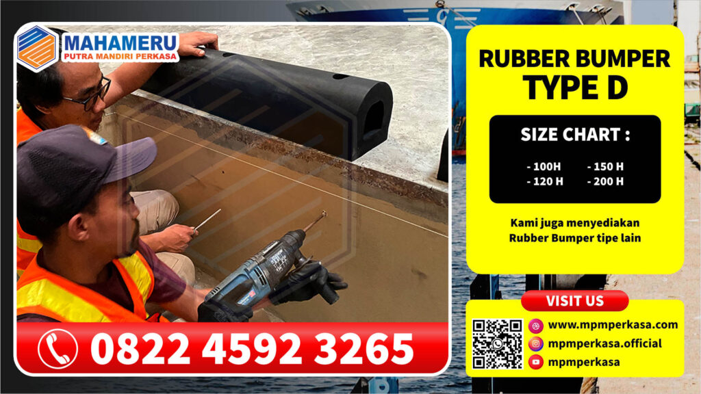 Rubber Bumper Tipe D | MPM Perkasa