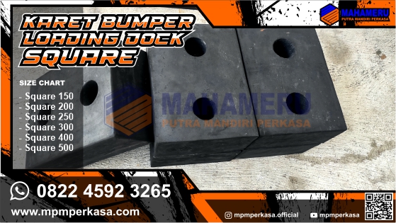 Rubber Bumper Square,Karet Bumper,fender square,Bumper Karet Kotak,mpmperkasa,bumper gudang,