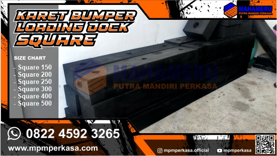 Rubber Bumper Square,Karet Bumper,fender square,Bumper Karet Kotak,mpmperkasa,bumper gudang,