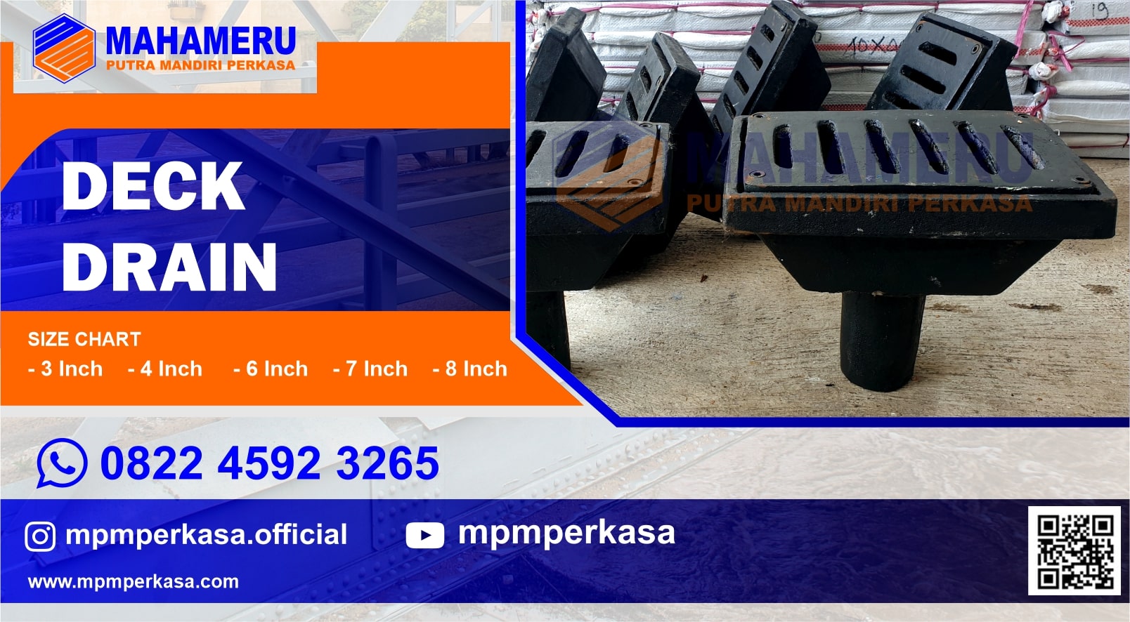 Deck Drain | MPM Perkasa