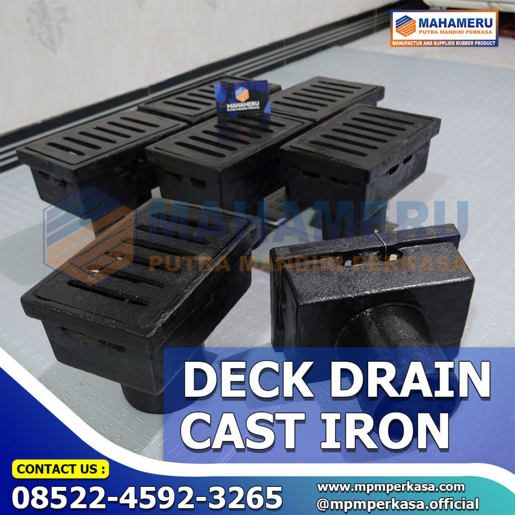 Deck Drain Cast Iron | MPM Perkasa