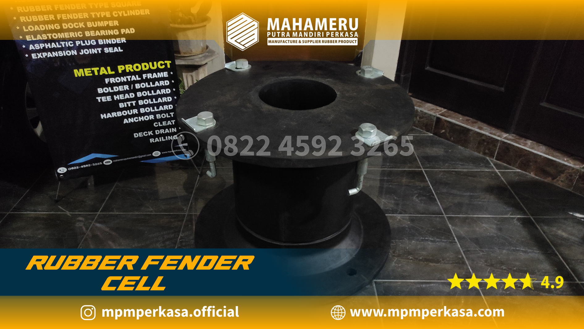 Rubber Fender Cell mpmperkasa,rubber fender cell,Produk,Produk Pelabuhan,