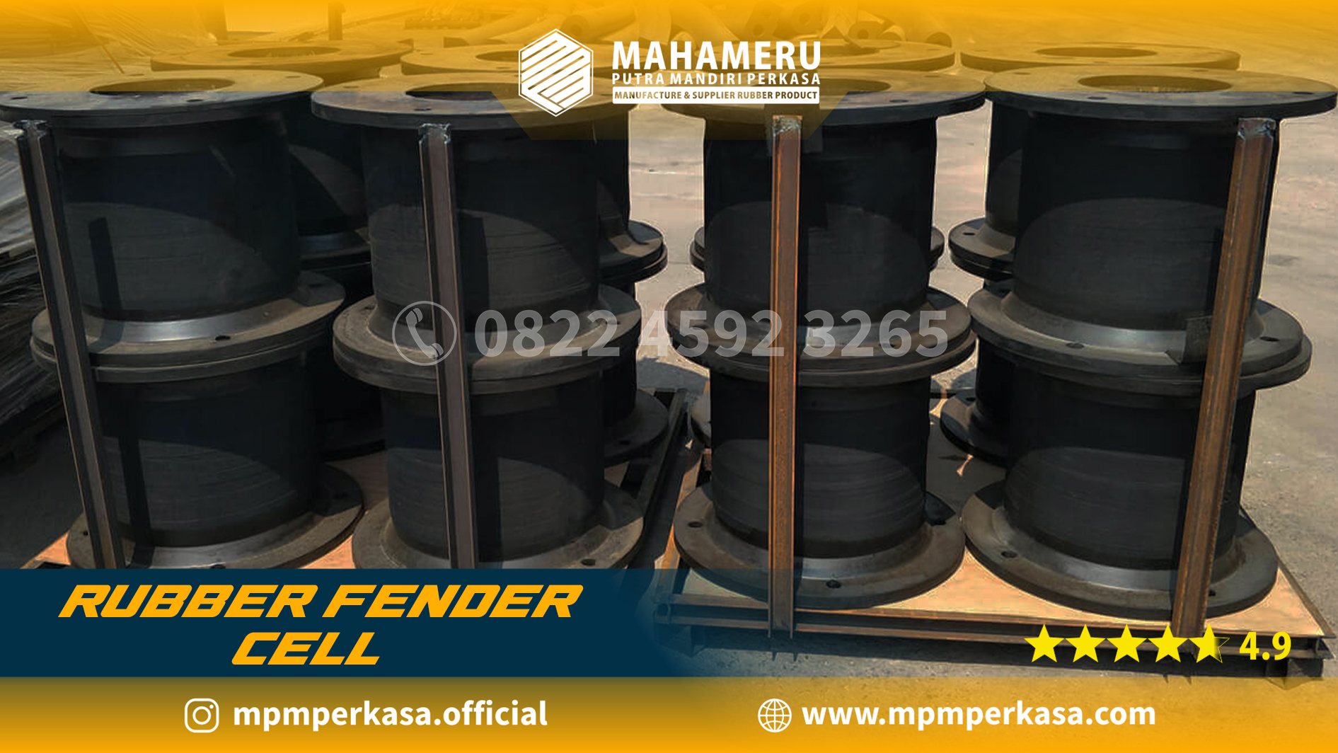 Rubber Fender Cell mpmperkasa,rubber fender cell,Produk,Produk Pelabuhan,