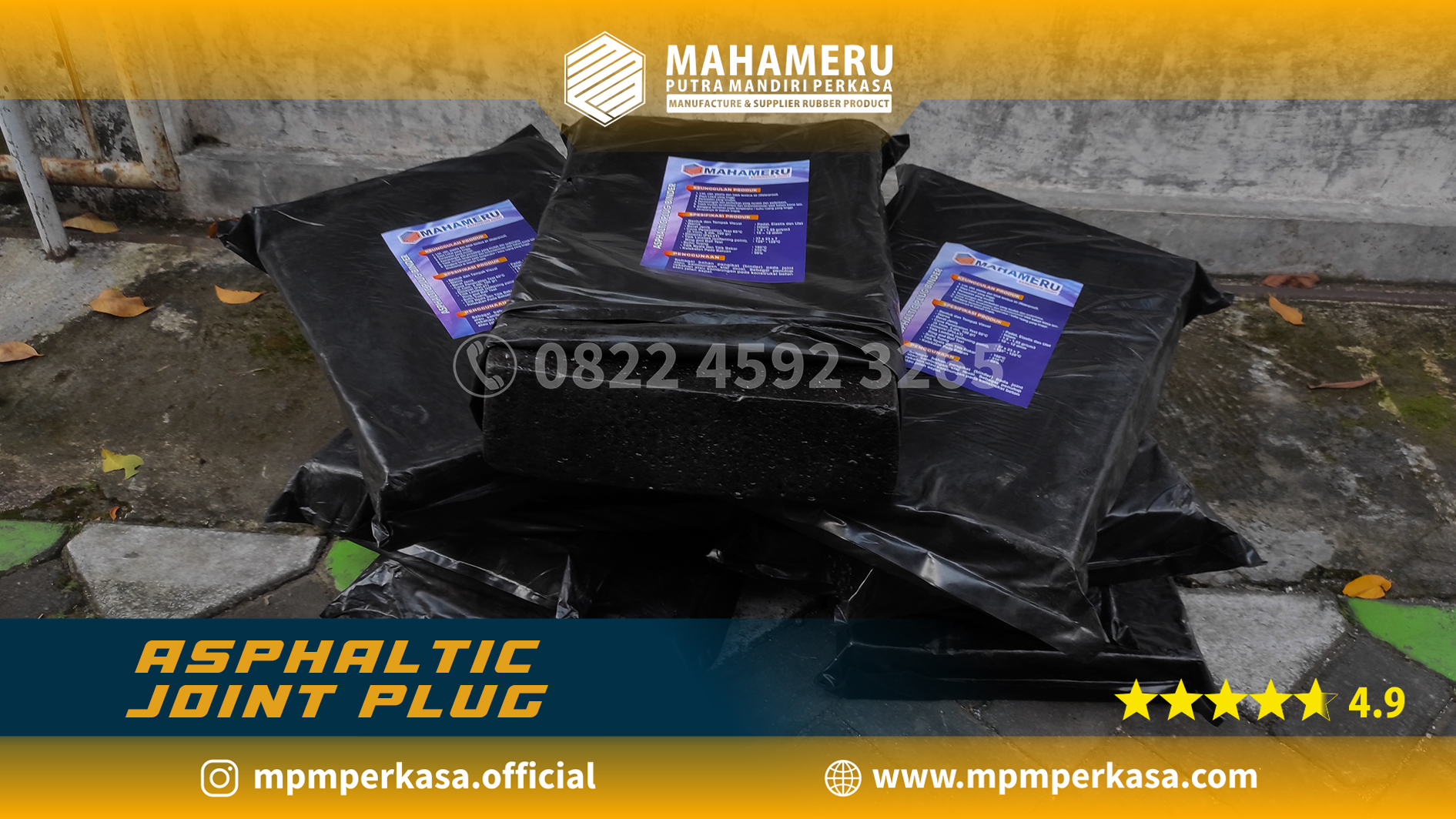 Produk,mpmperkasa,Asphaltic Joint Plug,
