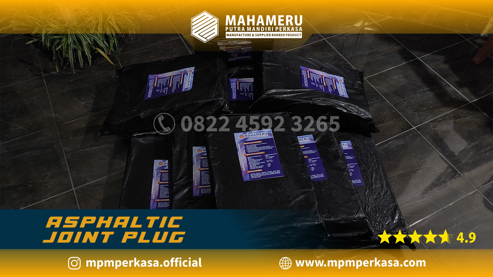Produk,mpmperkasa,Asphaltic Joint Plug,