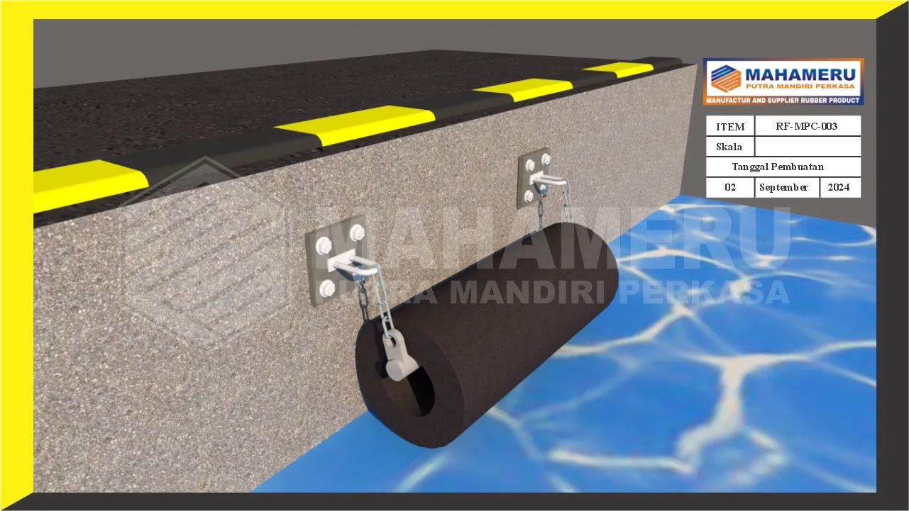 Rubber Fender Cylinder 1000 H