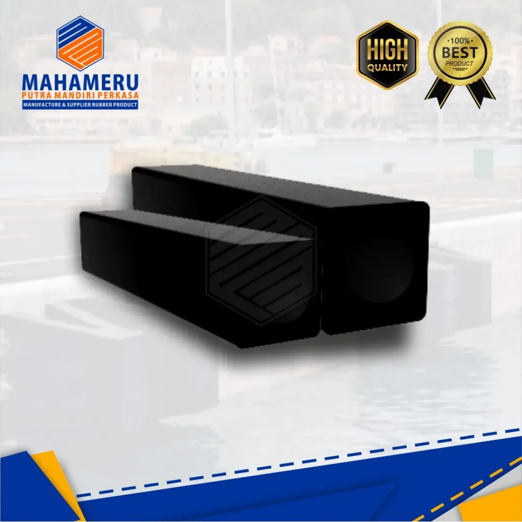 Rubber Bumper Square 150 H